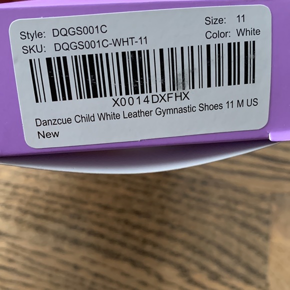 NIB Danzcue Trampoline Acro Gymnastic Shoe - Picture 4 of 5